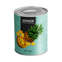 Ананас шматочками 3.050 тм "Del Gusto" Ананас шматочками 3.050 тм "Del Gusto"