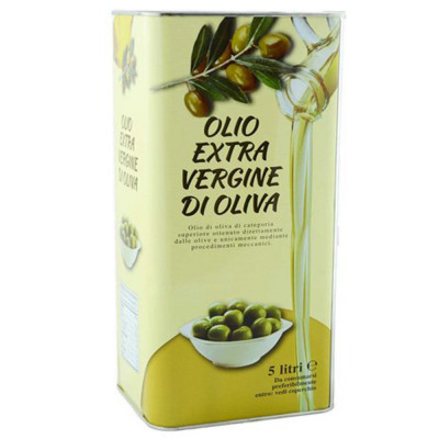 Олія оливкова E.V. Di Oliva 5л